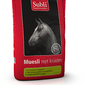 Muesli met kruiden subli van santen