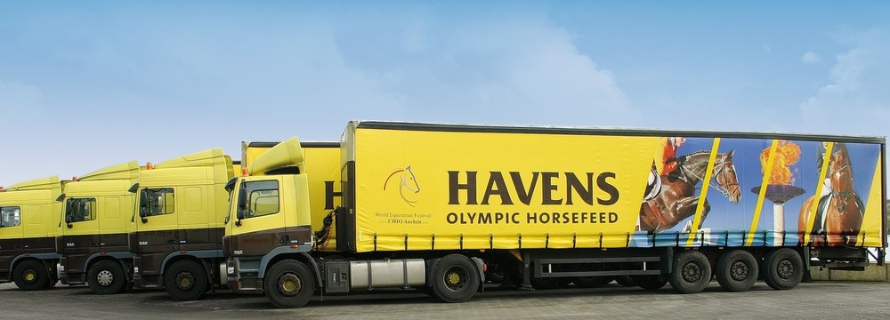 havens vrachtwagen van santen